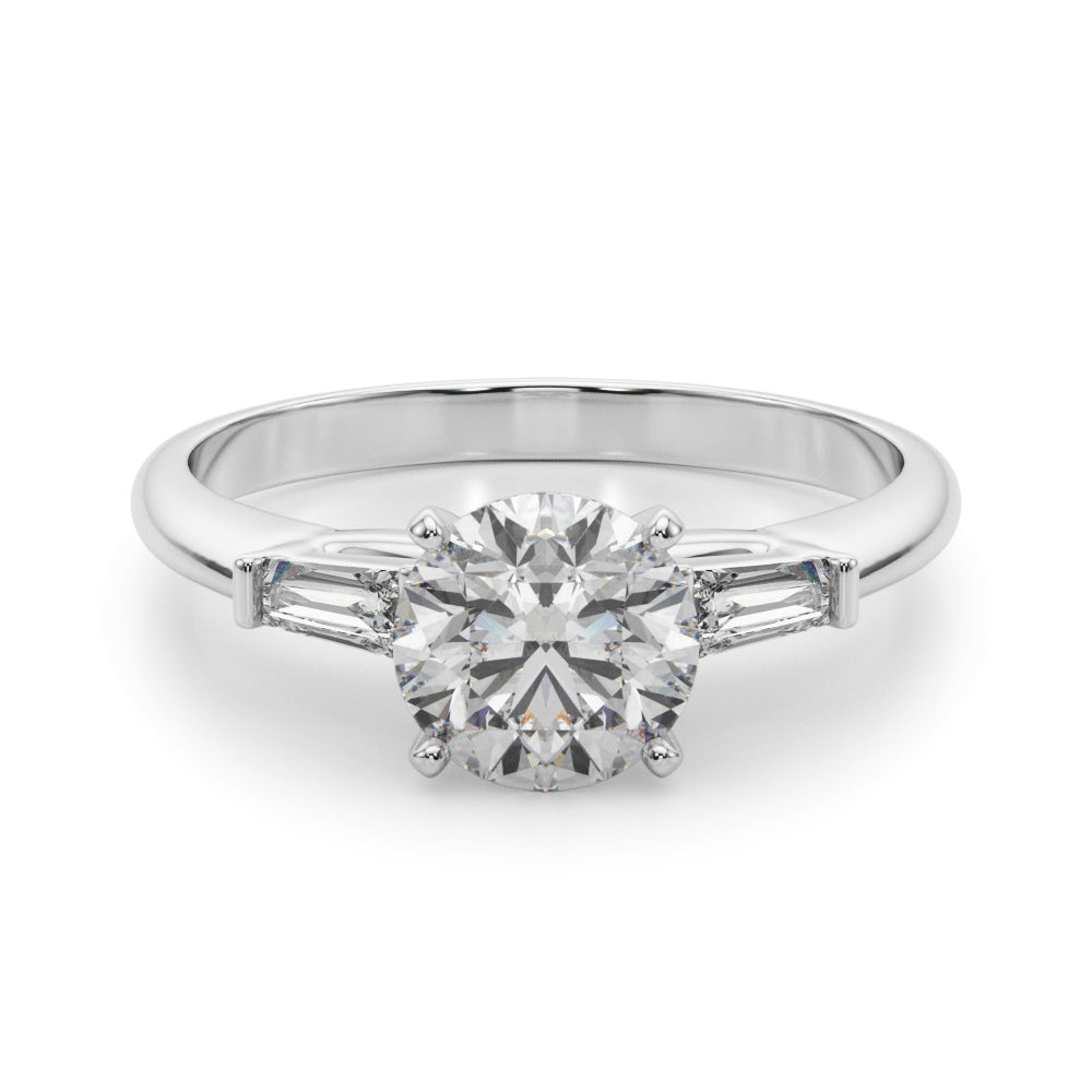 Tapered Baguette Diamond Engagement Ring (1/5 ct. tw.)
