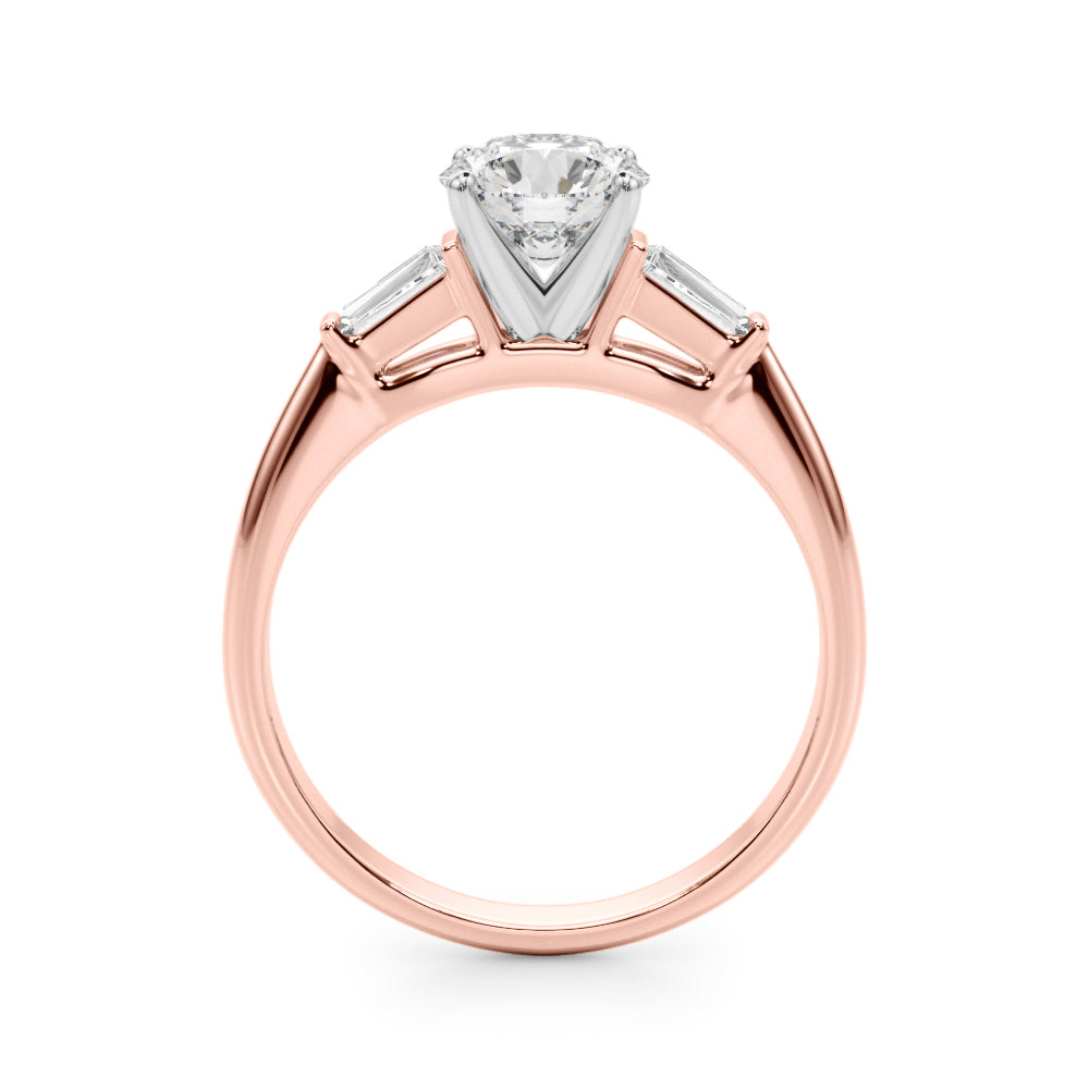 Tapered Baguette Diamond Engagement Ring (1/5 ct. tw.)