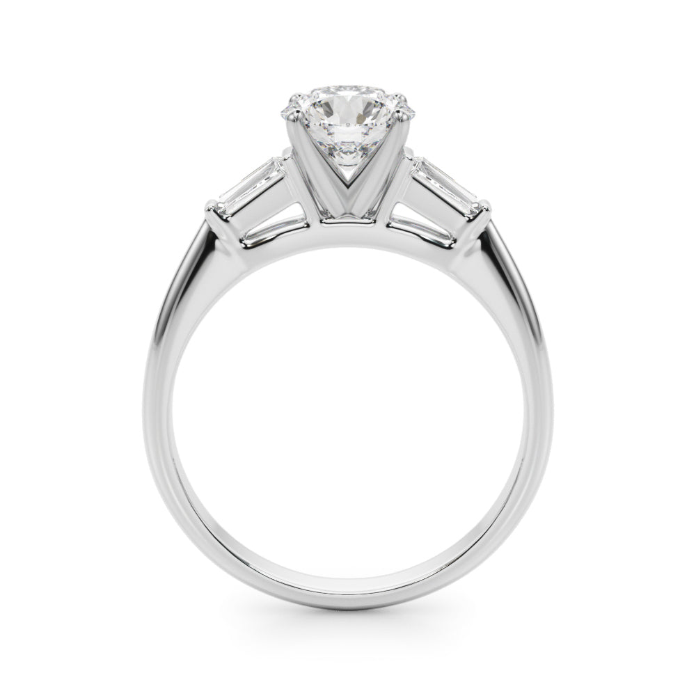 Tapered Baguette Diamond Engagement Ring (1/5 ct. tw.)