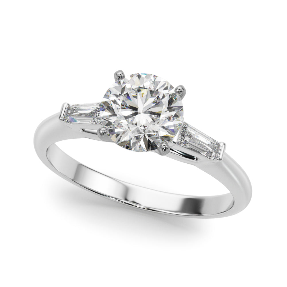 Tapered Baguette Diamond Engagement Ring (1/5 ct. tw.)