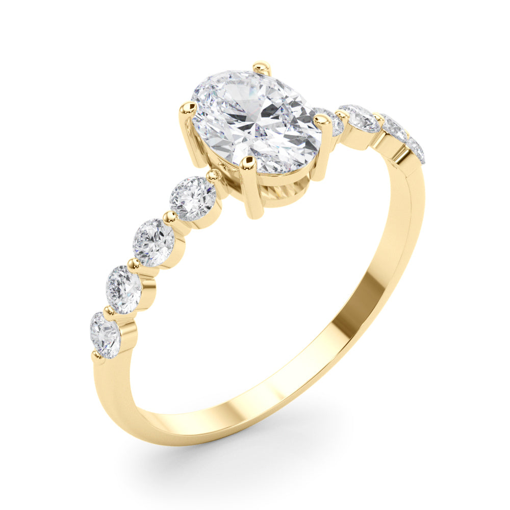 Petite Graduated Diamond Engagement Ring (1/3 ct. tw.)