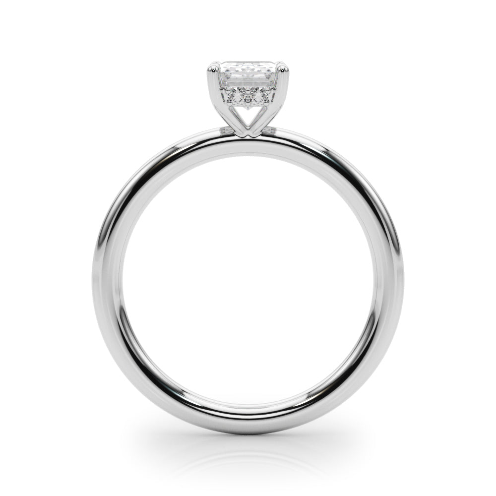 Hidden Halo Diamond Engagement Ring (1/20 ct. tw.)