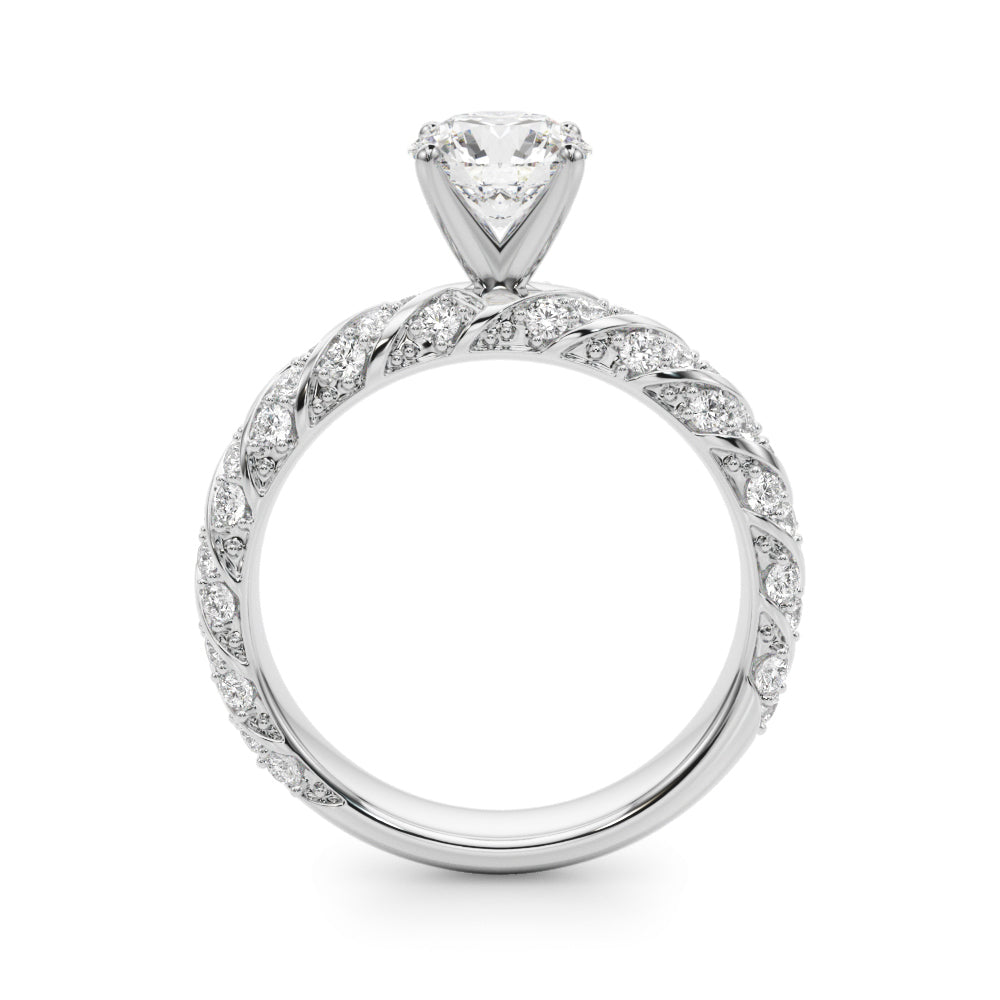 Twist Diamond Engagement Ring (5/8 ct. tw.)