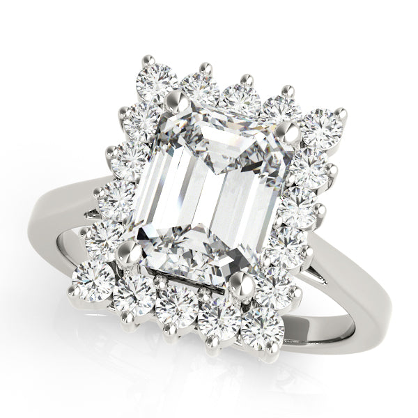 Classic Halo Diamond Engagement Ring (3/4 ct. tw.)