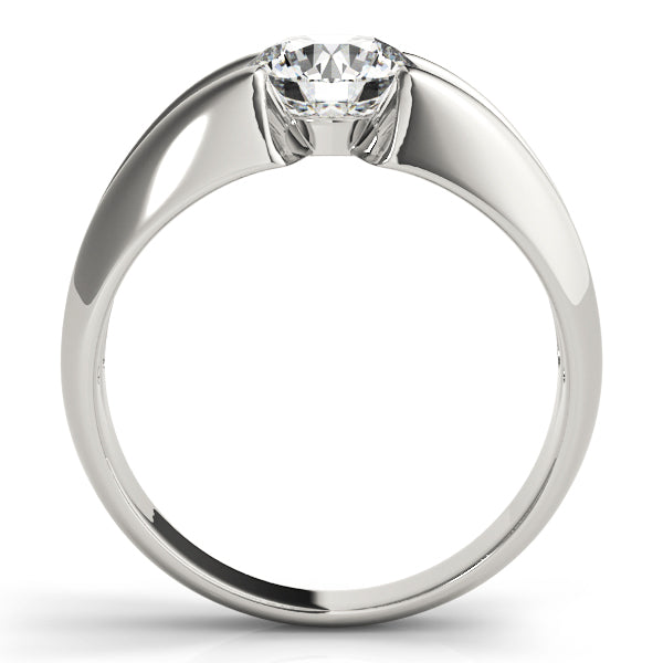Split-Shank Solitaire Engagement Ring