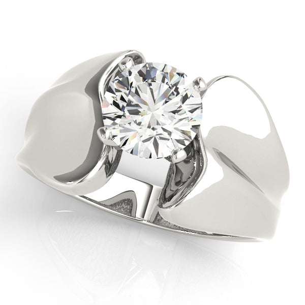 Classic Solitaire Diamond Engagement Ring