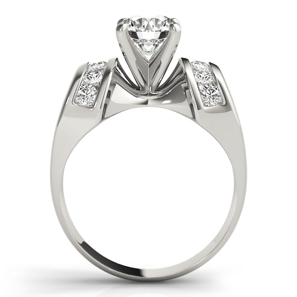 Channel-Set Diamond Engagement Ring (1/3 ct. tw.)
