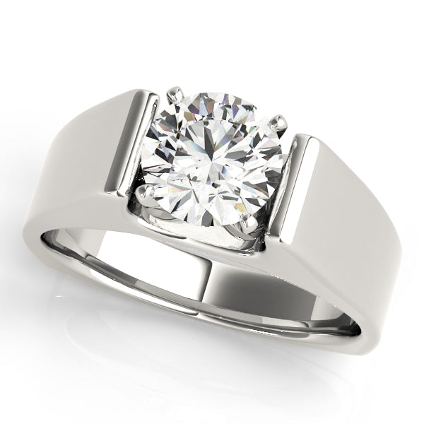 Classic Four-Prong Solitaire Engagement Ring