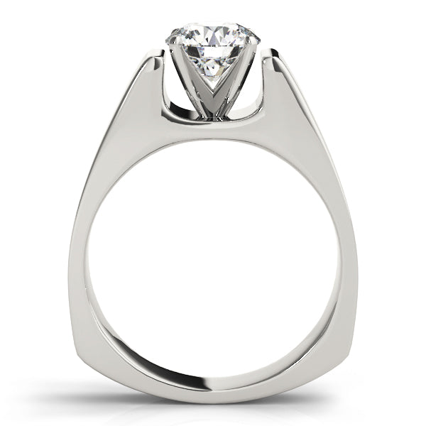 Classic Four-Prong Solitaire Engagement Ring