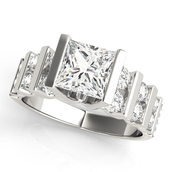 Channel-Set Diamond Engagement Ring (3/4 ct. tw.)