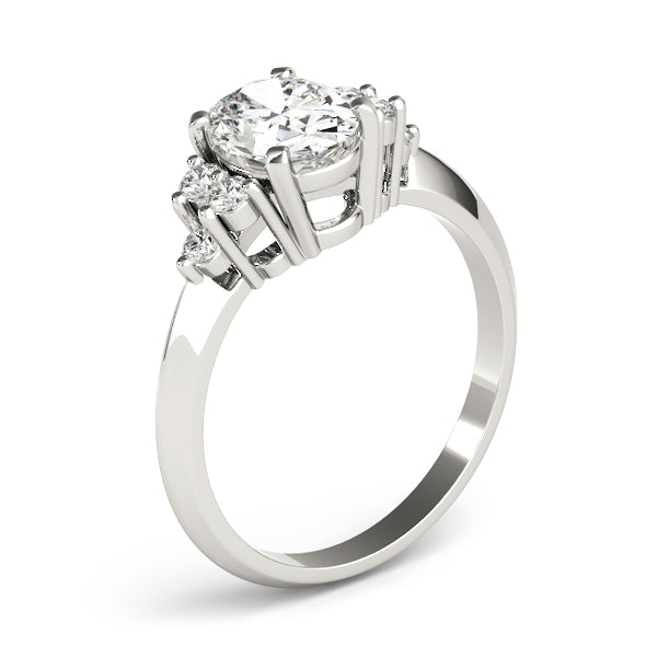 Graduated Diamond Engagement Ring (1/5 ct. tw.)