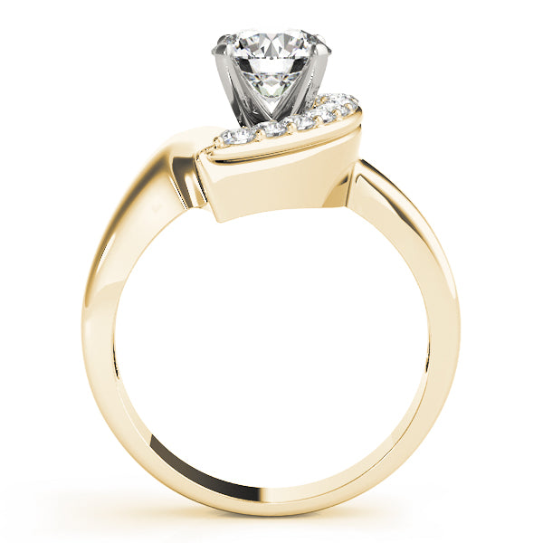 Modern Bypass Diamond Engagement Ring (1/3 ct. tw.)