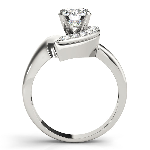 Modern Bypass Diamond Engagement Ring (1/3 ct. tw.)