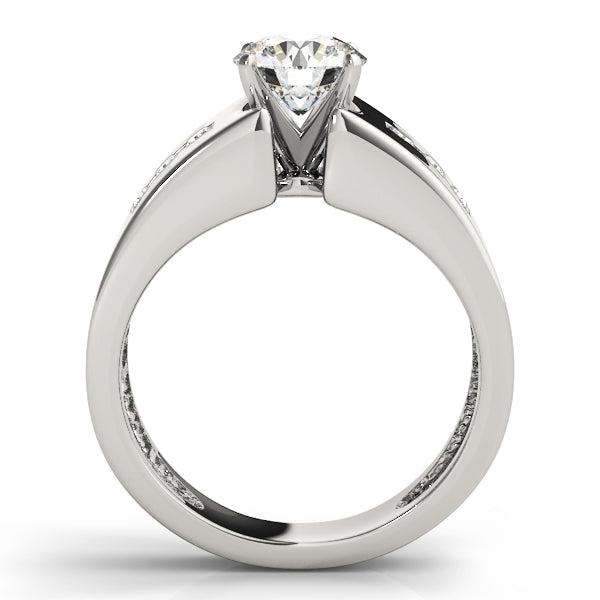 Channel-Set Diamond Engagement Ring (1/6 ct. tw.)