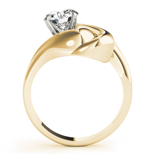 Contemporary Sculpted Engagement Ring