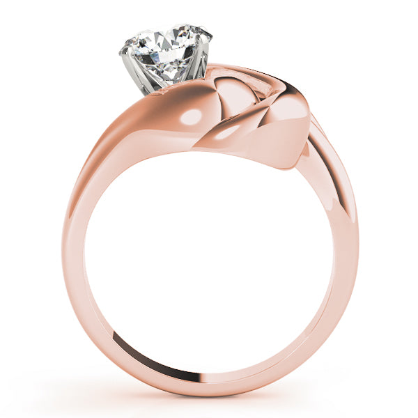 Contemporary Sculpted Engagement Ring