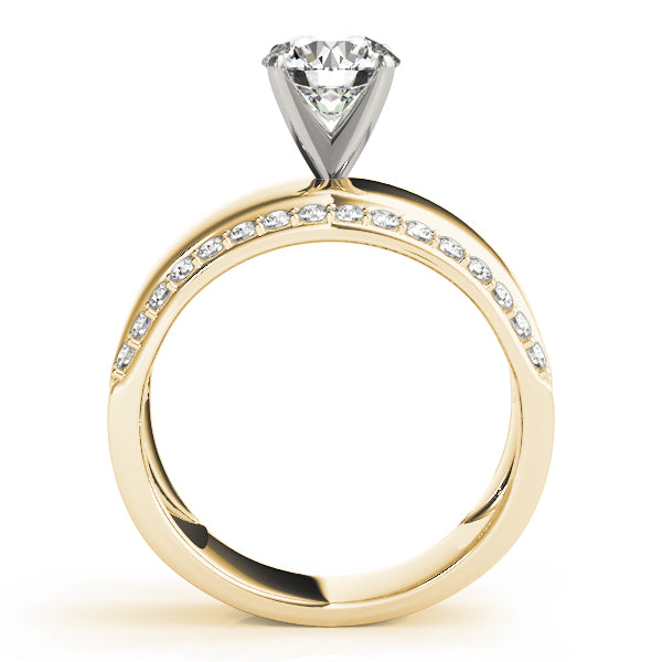 Channel-Set Diamond Engagement Ring (1/2 ct. tw.)