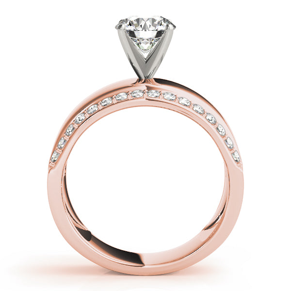 Channel-Set Diamond Engagement Ring (1/2 ct. tw.)
