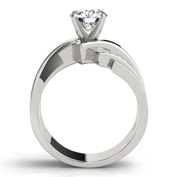 Channel-Set Split Shank Diamond Engagement Ring (1/5 ct. tw.)