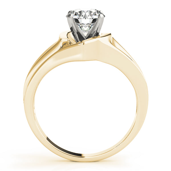 Architectural Solitaire Engagement Ring