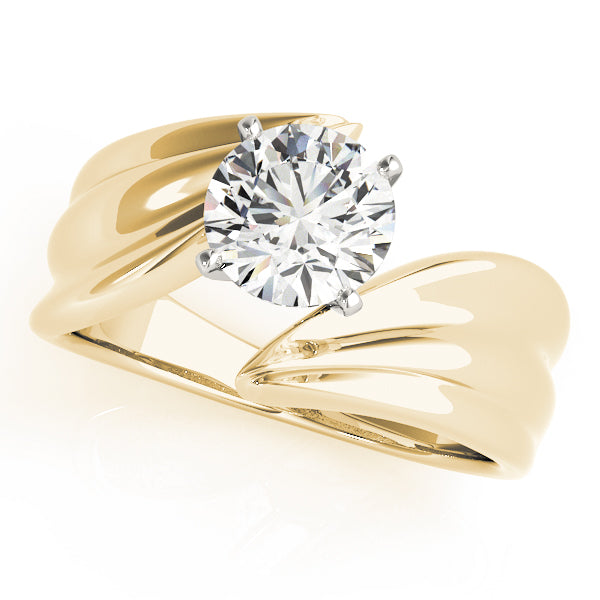 Bypass Modern Engagement Ring