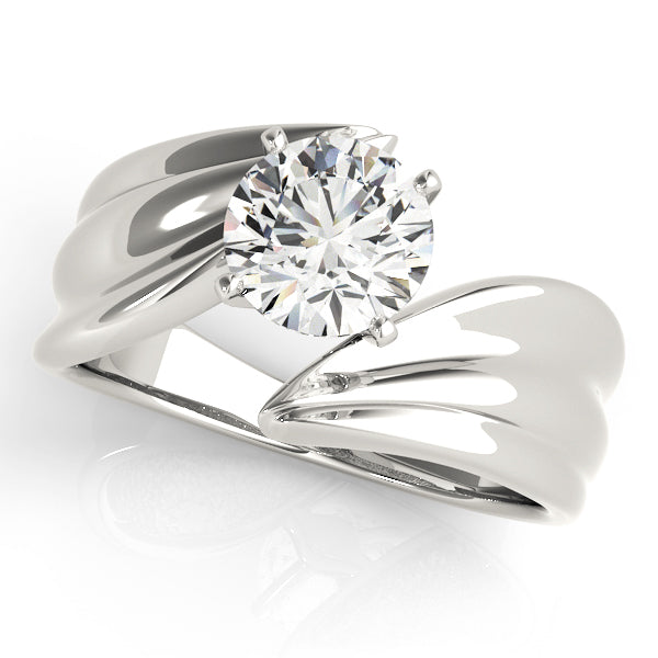 Bypass Modern Engagement Ring