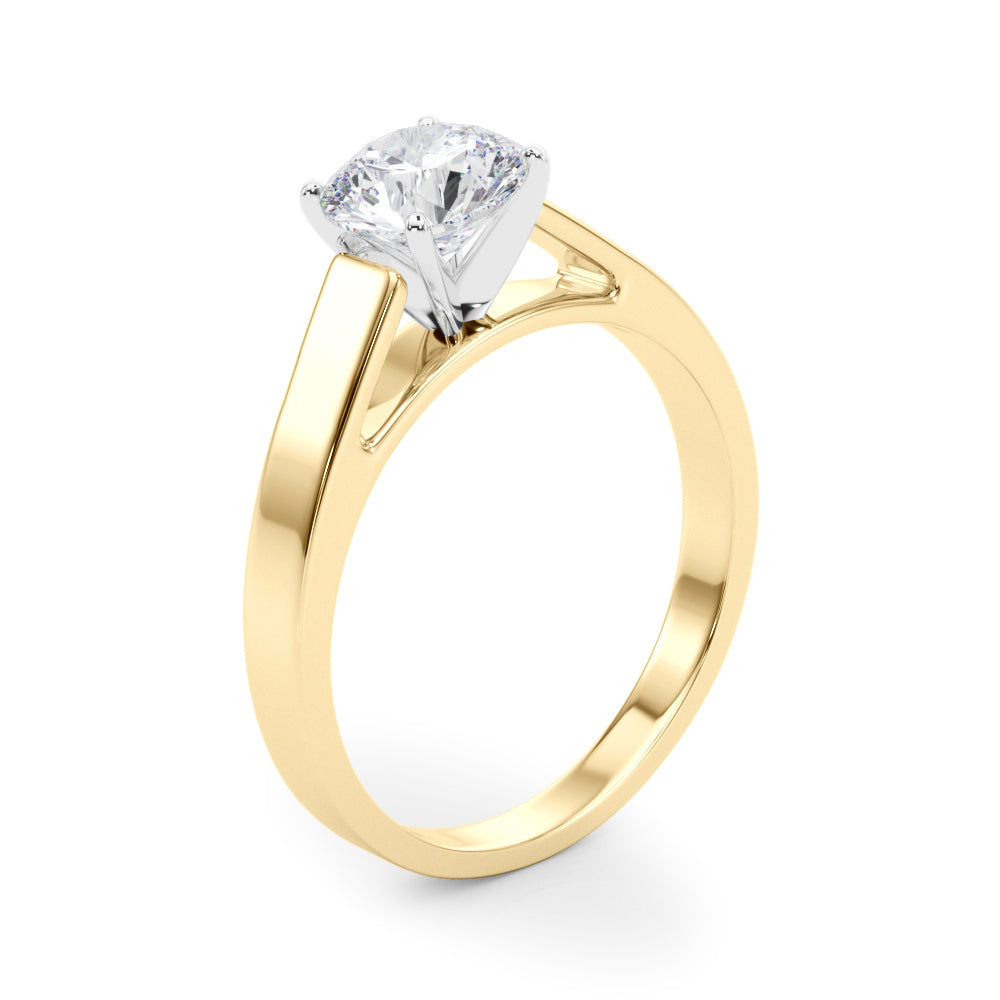 Classic Simple Solitaire Diamond Engagement Ring
