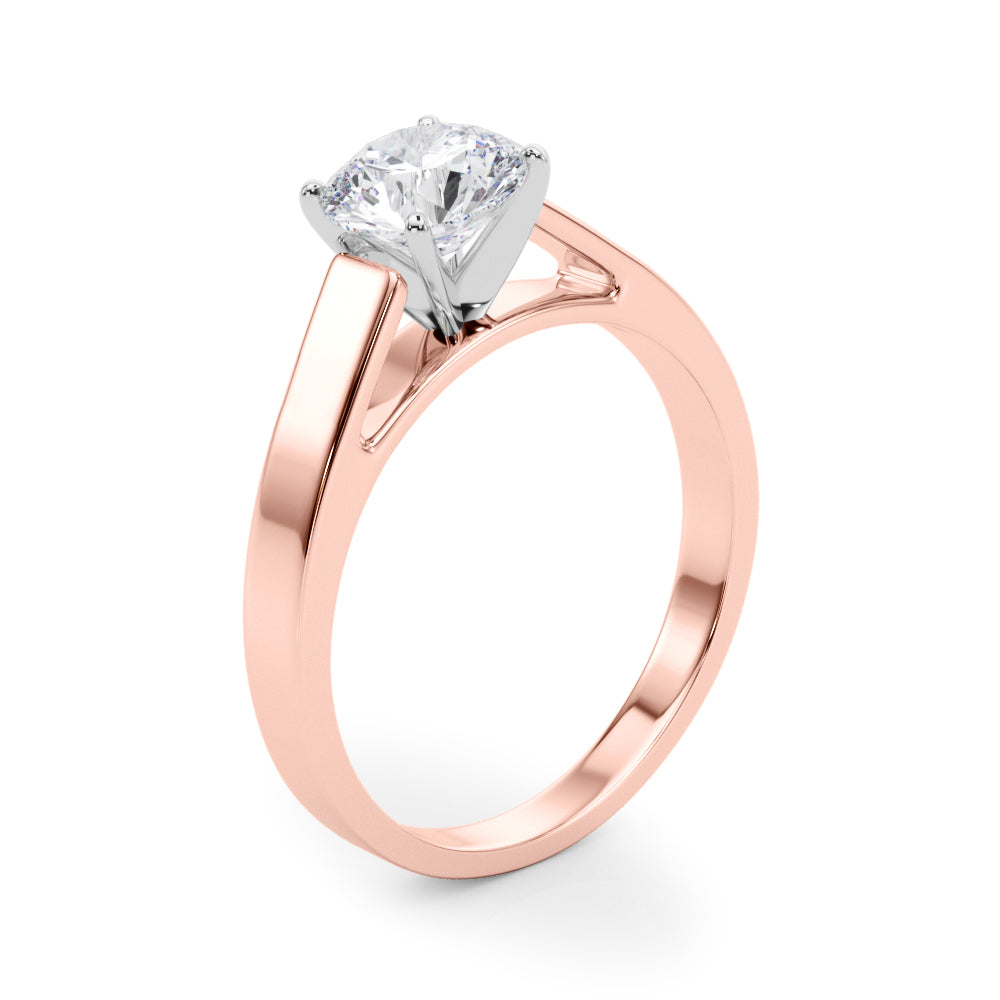 Classic Simple Solitaire Diamond Engagement Ring