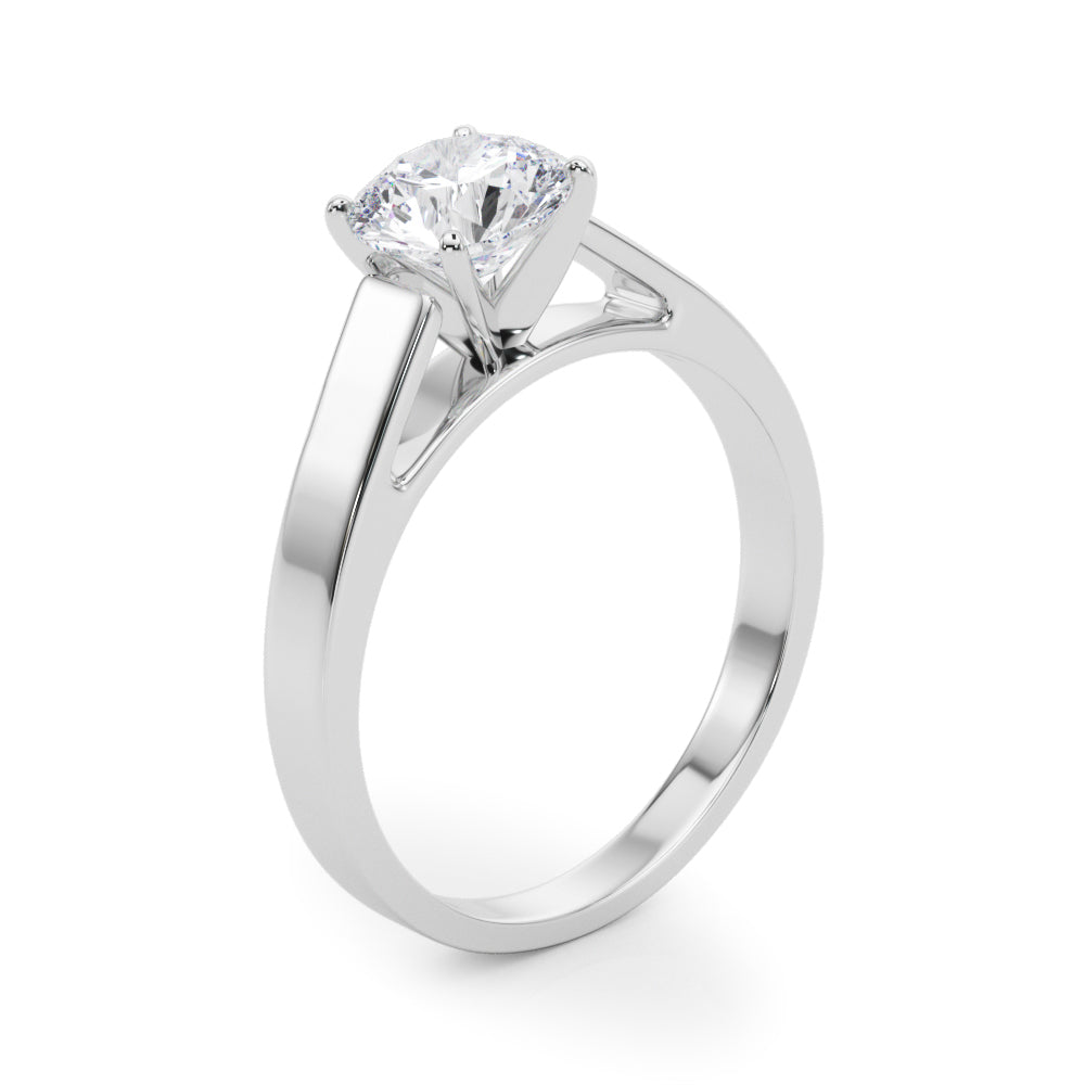 Classic Simple Solitaire Diamond Engagement Ring