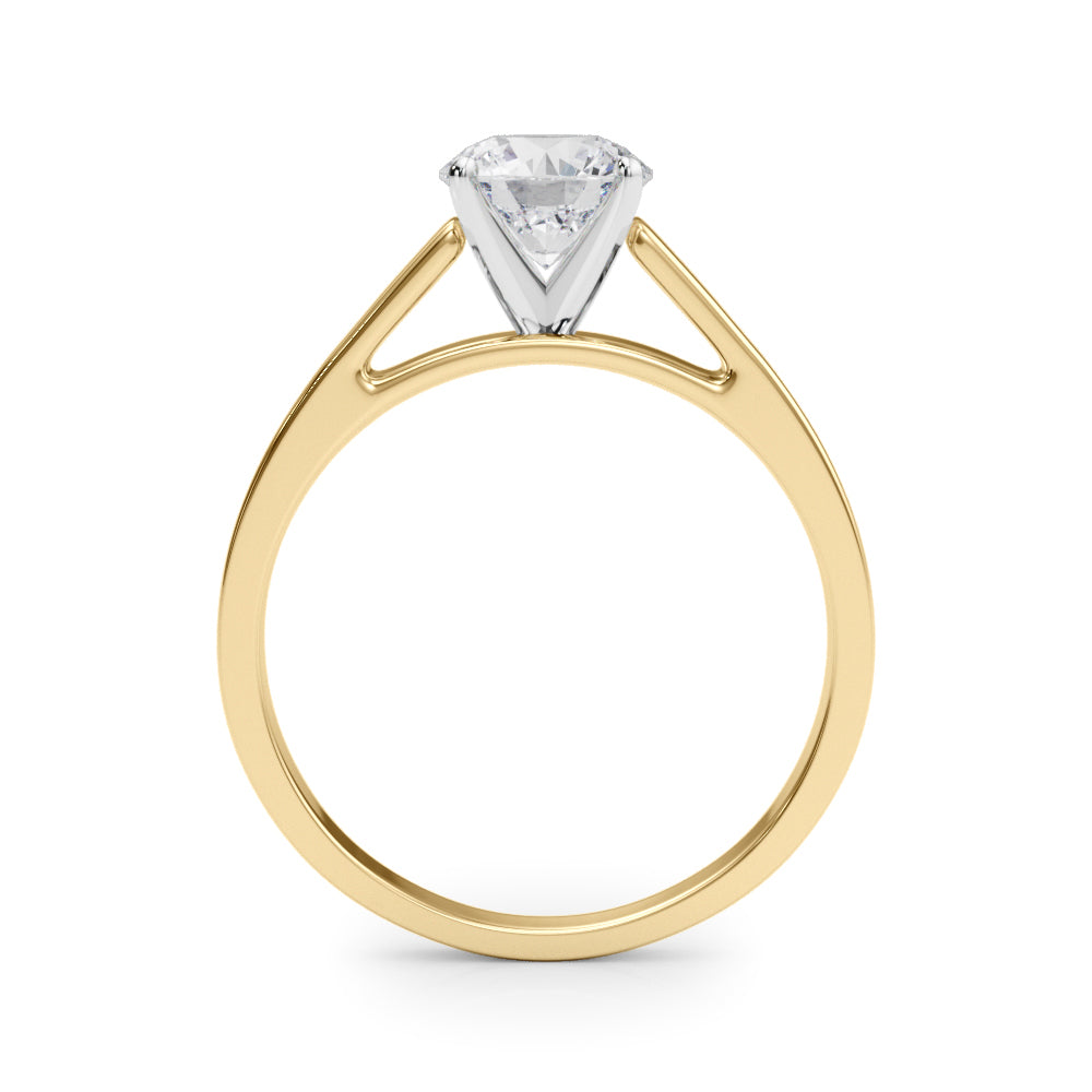 Classic Simple Solitaire Diamond Engagement Ring