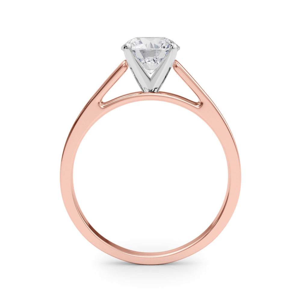 Classic Simple Solitaire Diamond Engagement Ring