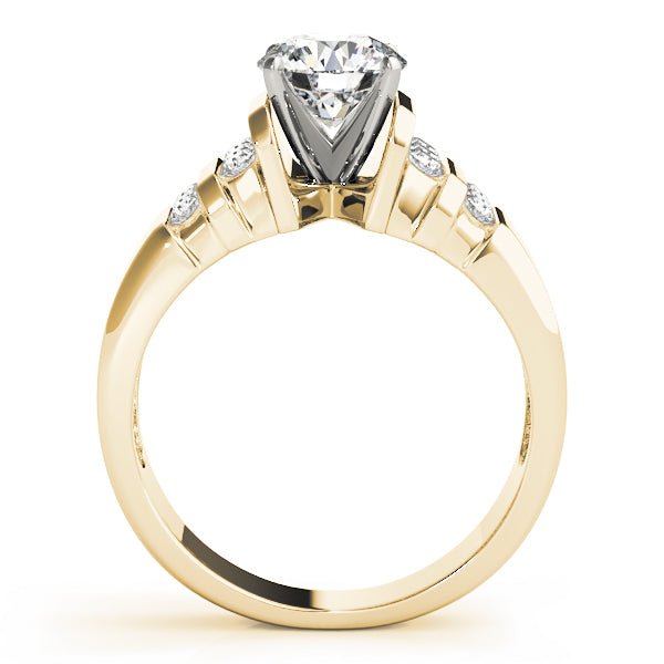 Channel-Set Diamond Engagement Ring (1/4 ct. tw.)