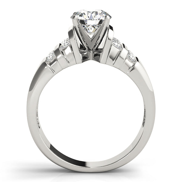 Channel-Set Diamond Engagement Ring (1/4 ct. tw.)