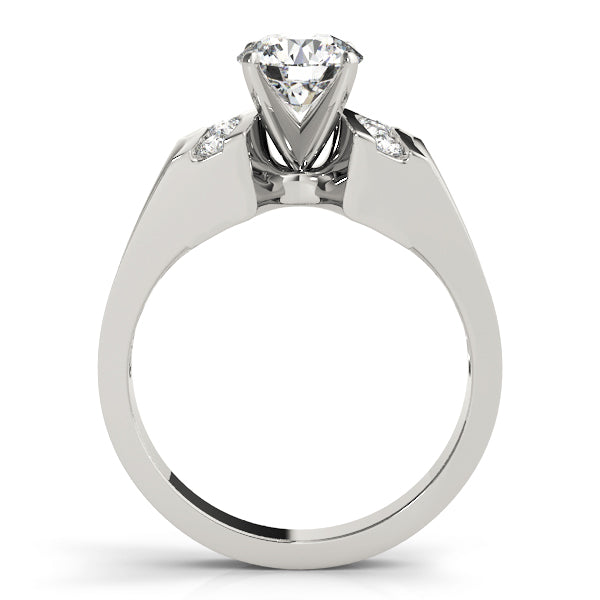 Channel-Set Diamond Engagement Ring (1/6 ct. tw.)