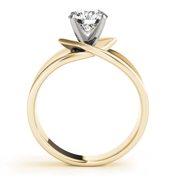 Modern Bypass Engagement Ring
