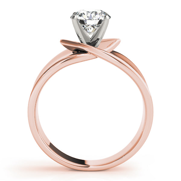 Modern Bypass Engagement Ring