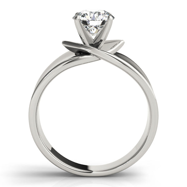 Modern Bypass Engagement Ring
