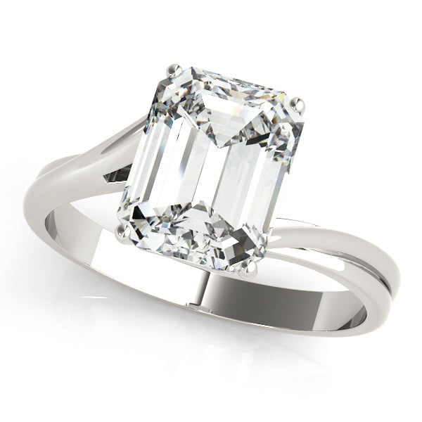 Classic Split-Shank Solitaire Engagement Ring