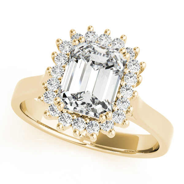 Classic Halo Diamond Engagement Ring (1/4 ct. tw.)