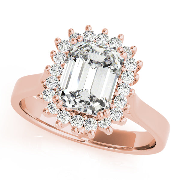 Classic Halo Diamond Engagement Ring (1/4 ct. tw.)