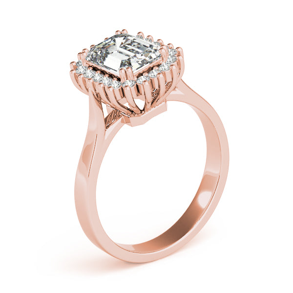 Classic Halo Diamond Engagement Ring (1/4 ct. tw.)