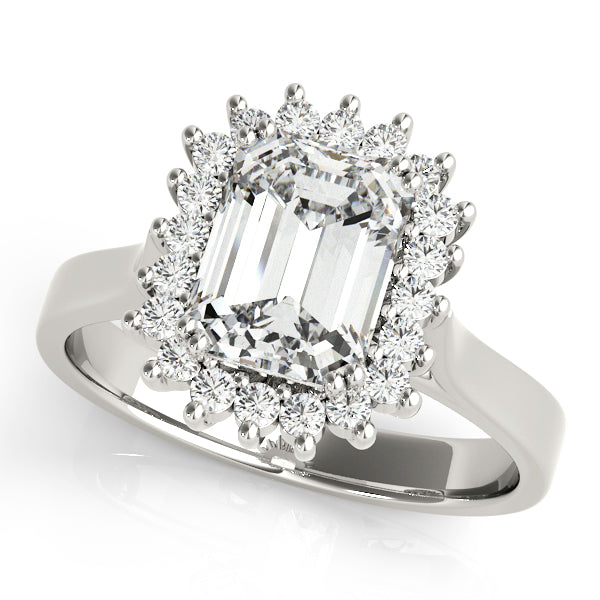 Classic Halo Diamond Engagement Ring (1/4 ct. tw.)
