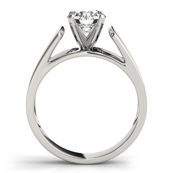 Architectural Solitaire Engagement Ring
