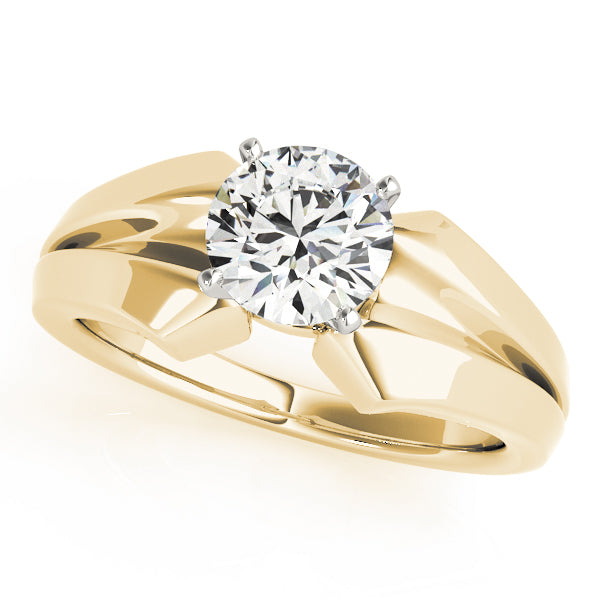 Classic Four-Prong Solitaire Engagement Ring