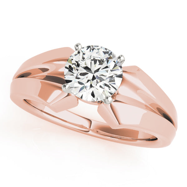 Classic Four-Prong Solitaire Engagement Ring