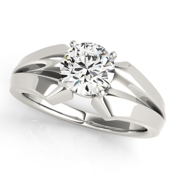 Classic Four-Prong Solitaire Engagement Ring