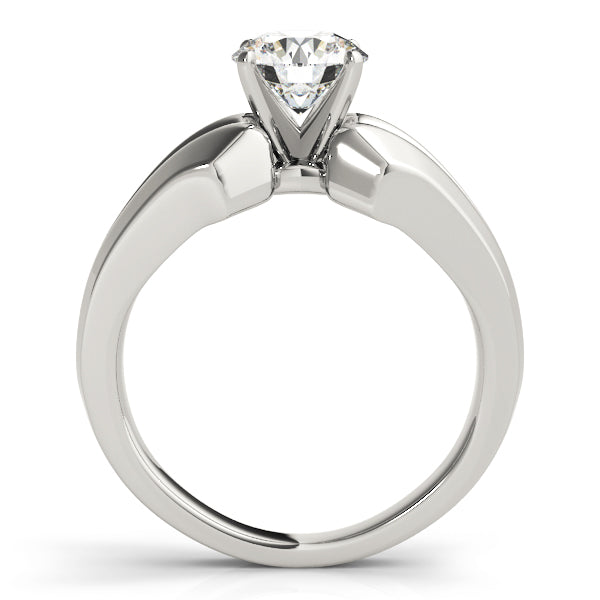 Classic Four-Prong Solitaire Engagement Ring