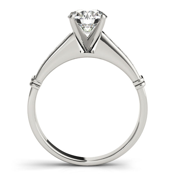 Channel-Set Diamond Engagement Ring (1/4 ct. tw.)