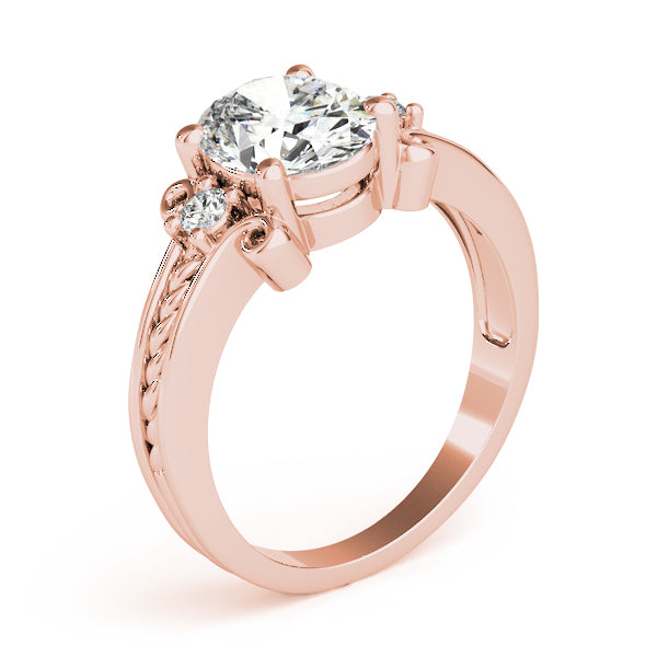 Romantic Scrollwork Diamond Engagement Ring (1/10 ct. tw.)