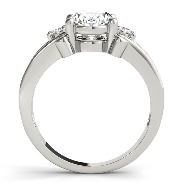 Romantic Scrollwork Diamond Engagement Ring (1/10 ct. tw.)